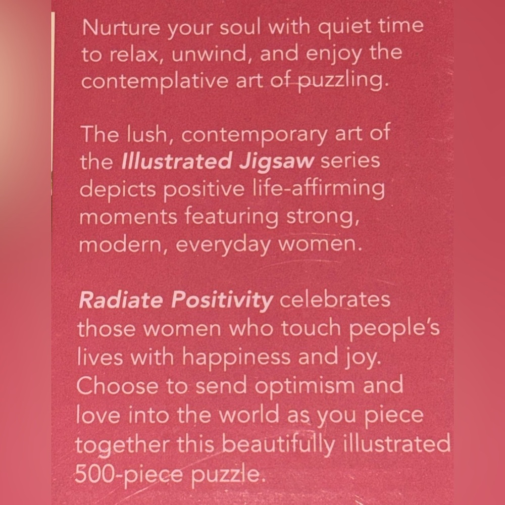Bundle Jigsaw Puzzles 500 pc Plant Babies*Women of the World*Radiate Positivity - Picture 6 of 8